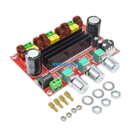 TPA3116D2 2x 50W +100W 2.1 Channel Digital Subwoofer Power Amplifier Board DC 12-24V