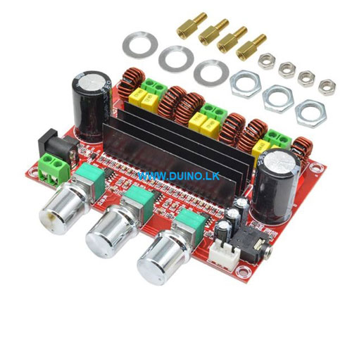 TPA3116D2 2x 50W +100W 2.1 Channel Digital Subwoofer Power Amplifier Board DC 12-24V - Image 3