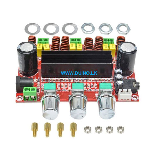 TPA3116D2 2x 50W +100W 2.1 Channel Digital Subwoofer Power Amplifier Board DC 12-24V - Image 2