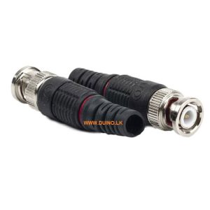BNC Male Plug Pin Solder-less Straight BNC Connector *1Pcs