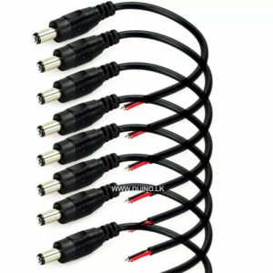DC Jack Connectors Male 5.5mm x 2.1mm *1Pcs