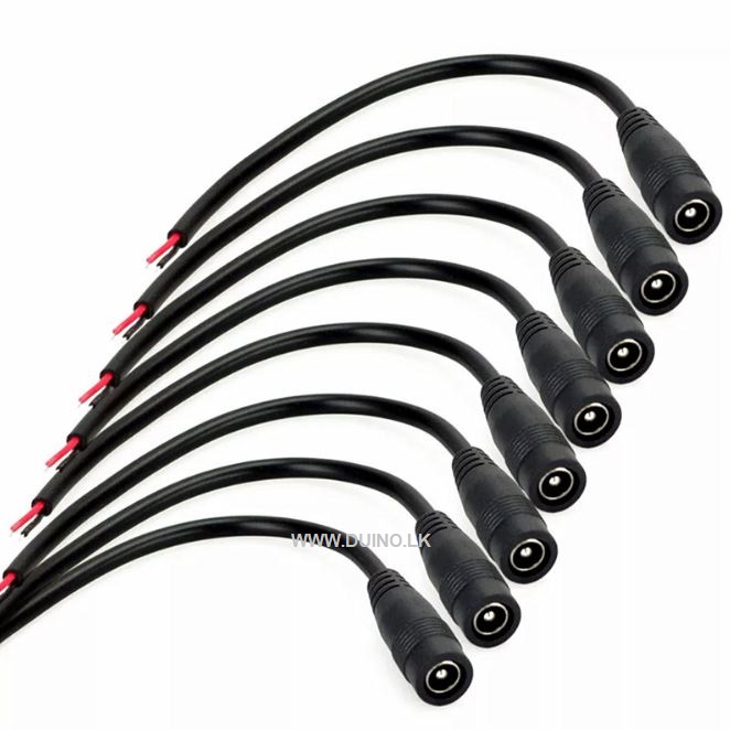 DC Jack Connectors Female 5.5mm X 2.1mm *1Pcs