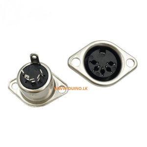 Midi DIN 5 Pin Female Jack Cable Connector *1Pcs