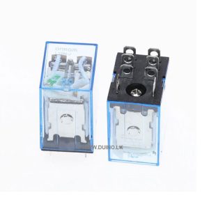 LY2NJ Coil DC24V HH62P JQX-13F10A 220V Miniature Electromagnetic General Purpose Relay