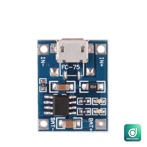 TP4056 1A MICRO interface Lithium Battery Charging Board