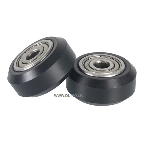 KP3S POM Pulley Linear Rail Ball Bearing 5X24mm