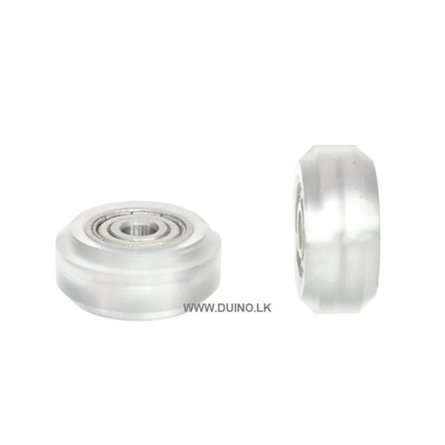 Openbuilds High Precision CNC Clear Polycarbonate V Mini Wheel *1Pcs - Image 3