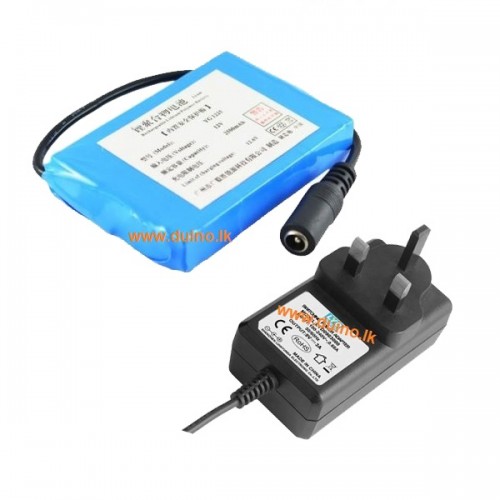 12V 3000ma Battery With 12.6V 1.3A SMPS Charger