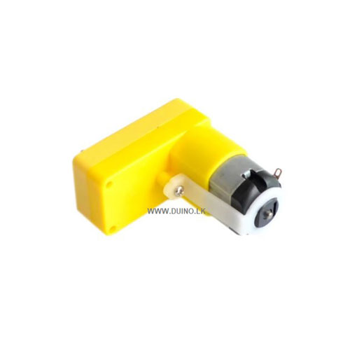 6VDC L-type *Metal Uniaxial Gear Single shaft TT Motor - Image 2