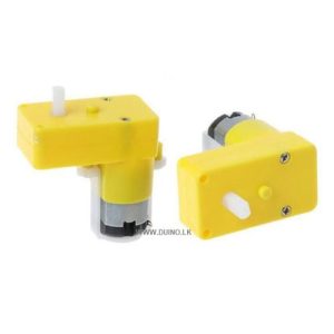 TT Motor L type Curved type Single Shaft *Plastic Gear Motor - Duinolk ...