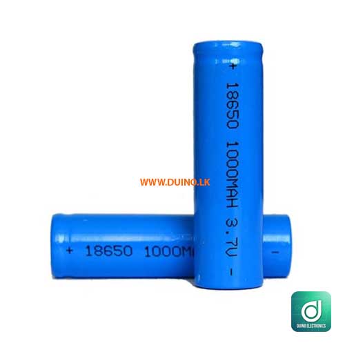 1000mah 3.7V 18650 Li-Ion Battery Soldered Pin Rechargeable -5