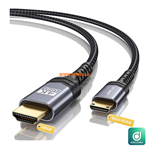 Mini HDMI to HDMI Cable 1.5M 4K 3D 1080P for camera monitor projector TV Mini HDMI cable