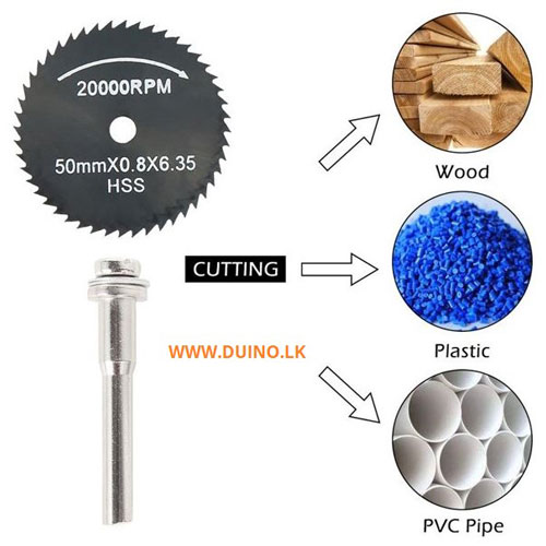 Mini HSS Circular Saw Blade 8pcs Set - Image 2