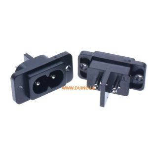 2Pin AC Power Socket IEC 320 C8 AC Electrical Sockets 2.5A - Duinolk ...