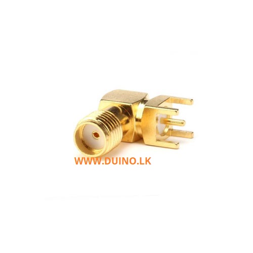 SMA Female Jack Straight RF Connector Adapter PCB Mount RPSMA *1Pcs