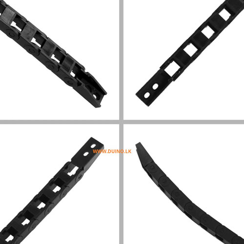 7x7mm L1000mm Cable Drag Chain Wire Carrier for CNC Router 3D Printer *1M - Image 3