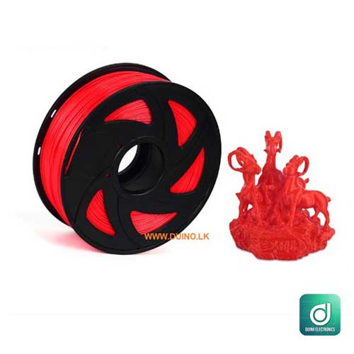 3D Printer Extruder Filament 1.75mm PLA Red eSUN