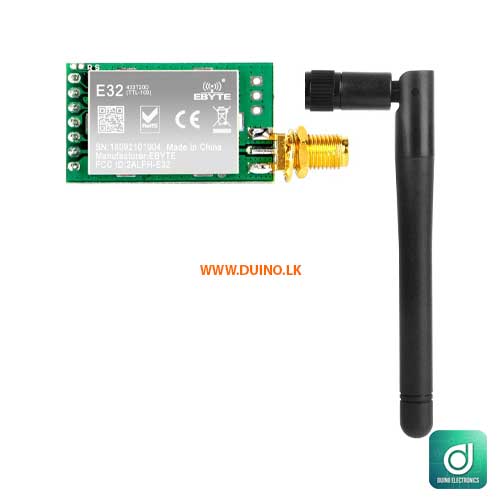 E32-433T20DC SX1278 Lora wireless module 433MHZ LORA Spreading 3000m UART E32-TTL-100