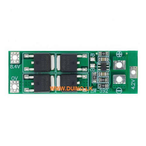 2S 20A BMS Standard 7.4V 8.4V 18650 Lithium Battery Protection Board