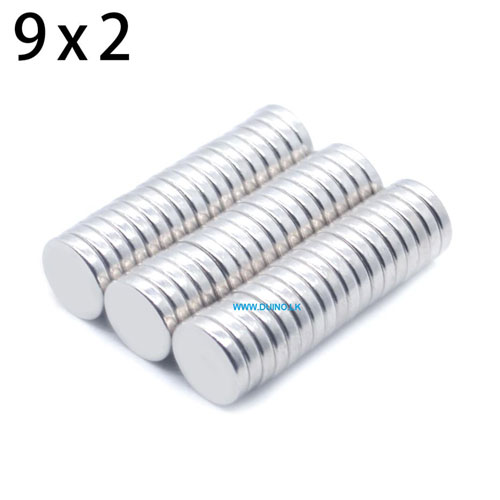 9x2mm Neodymium Magnet Permanent NdFeB Strong Powerful Magnet *1Pcs