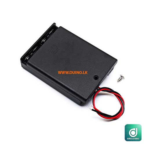 AAA Battery Holder 1/2/3/4 Slot Box Case With Switch