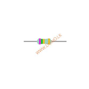 7.5 Ohm 1/4W 7R5 5% Carbon Film Resistor