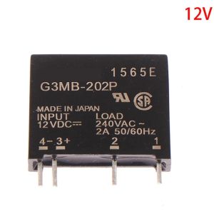 SSR 12VDC 2A Solid State Relay G3MB-202P