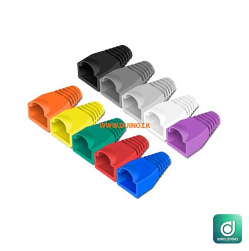 RJ45 Crystal Head Connector Network Plug Socket Boot Cap SLEEVE