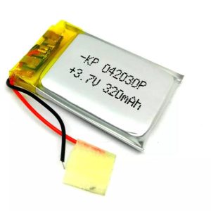 320mAh 3.7V 042030P Lipo Lithium Polymer Battery Rechargeable