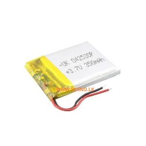 350mAh 3.7V 042530P Lipo Lithium Polymer Battery Rechargeable