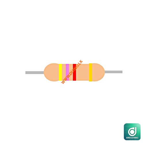 4.7K Ohm 1/2W 4R7 5% Carbon Film Resistor 4.7 K 10PCS