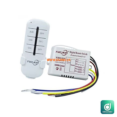 3 Chanel Digital Remote Control Light Switch A03 Wireless ON OFF Remote 220V