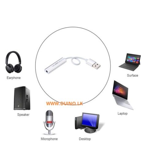 USB Sound Card HIFI Magic Voice 7.1CH With Control Button - Duinolk ...