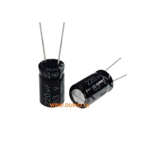220uF 63v Aluminum Electrolytic Capacitor