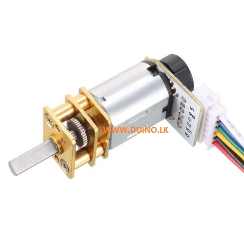 4x12mm 3V-3.7V 300RPM Micro Worm Gear Motor – Mini Coreless DC Motor For DIY Toys