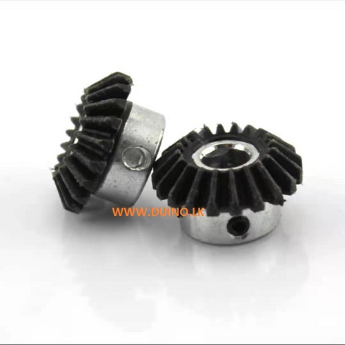 Bevel Gear 20 Teeth 8mm Bore Tapered Pinion 90 Degree Steering Gear
