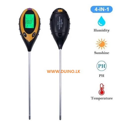 4-in-1 Soil Moisture Temperature Tester PH Meter - Image 2