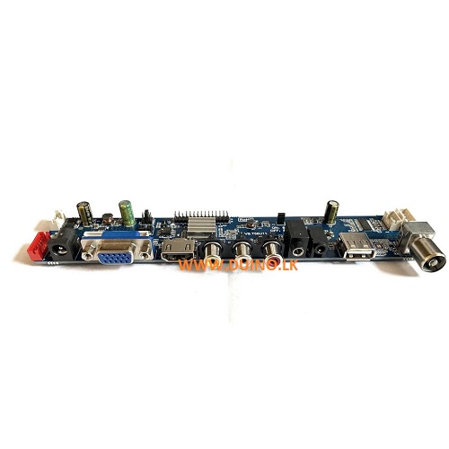 Universal TV Board VS.T56U11.2 tv Controller Driver with Remote IR Sensor Keypad - Image 3