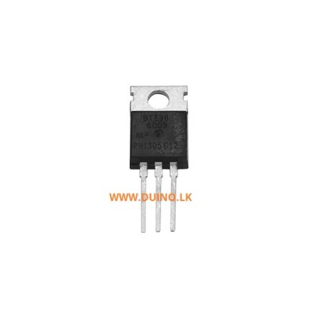 10x Triac Chanzon BTB04-600SL TO-220 – Transistor 4A 600V Per Progetti Elettronici Fai Da Te