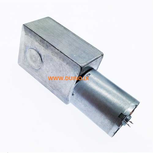 12VDC 300RPM ZGY370 JGY370 Gear Reduction Motor Worm Reversible Turbo Gearbox - Image 3