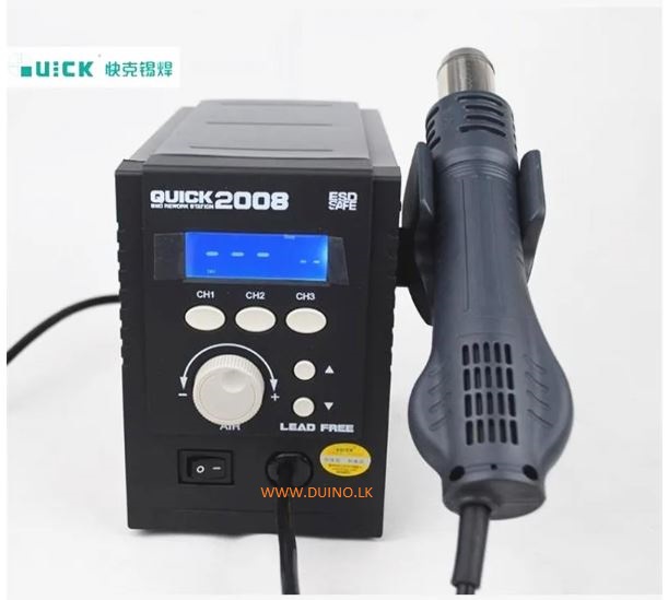 Original QUICK 2008 ESD Digital Display Heat Gun Welding Blower Gun *Delivery within 3-18 days - Image 5