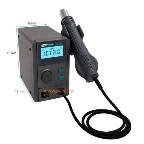 QUICK 858D+ Lead-Free Hot Air Gun Soldering Rework Station 750W *Delivery within 3-18 days - Image 3