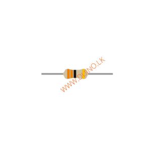 33 Ohm 1/4W 33R 5% Carbon Film Resistor