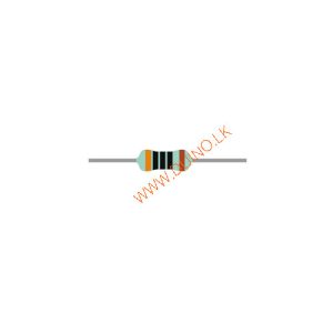 300Ohm 1/4W 300R 5% Carbon Film Resistor