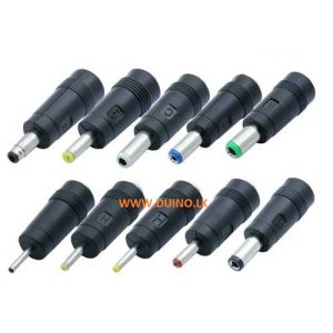 DC 5.5x2.1mm Female Jack Plug Adapter Connectors