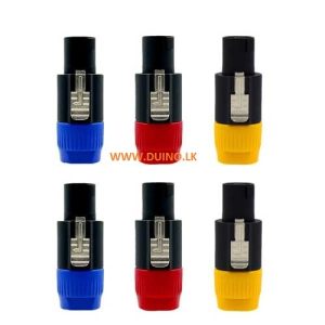 Spekon Jack 4 Pin Twist Lock Plug