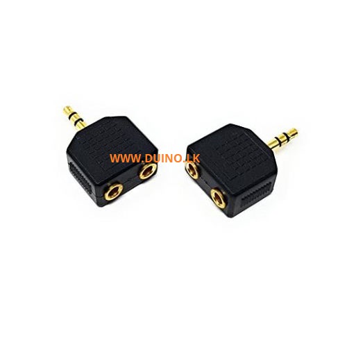 3.5mm Stereo to 2 3.5mm Stereo Adapter