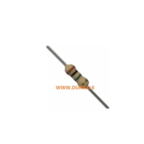 thumbnail image 2 of 100x 1M Ohm Resistors - 1/4W 5% Carbon Film, New Open Box 2 of 2