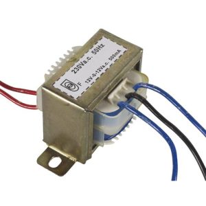 12Vx2 500mA AC 220V Transformer