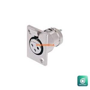 Female XLR Connector Panel Mount 3Pin